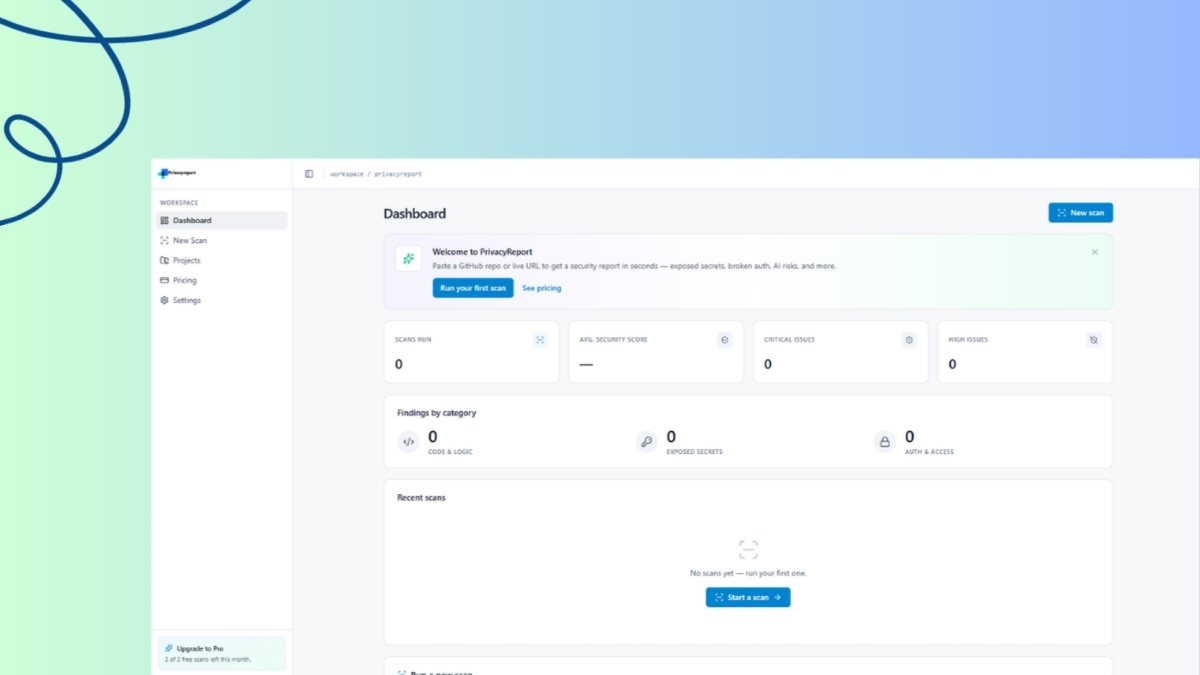 Report Preview Dashboard