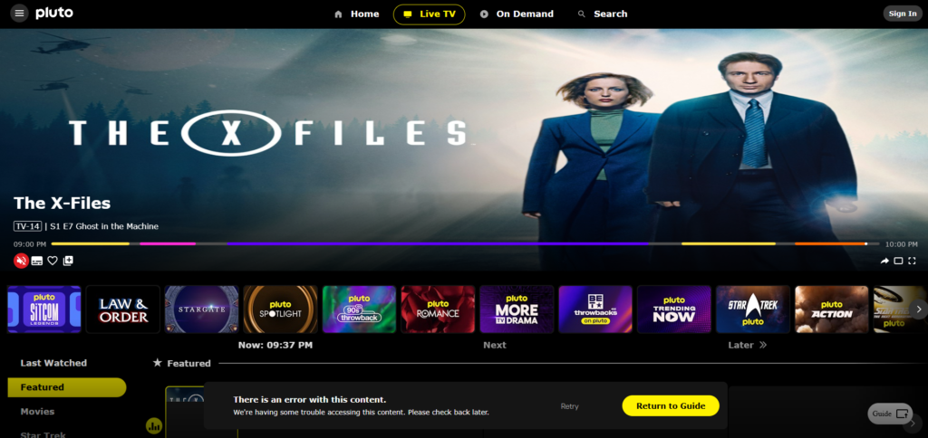 Pluto TV - The Free Cable TV Experience