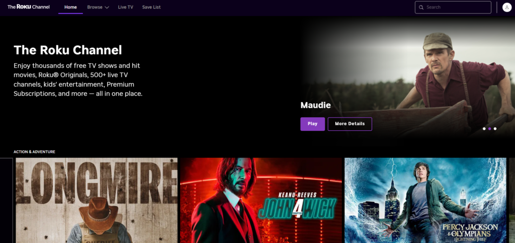 The Roku Channel - Roku's Streaming Gem