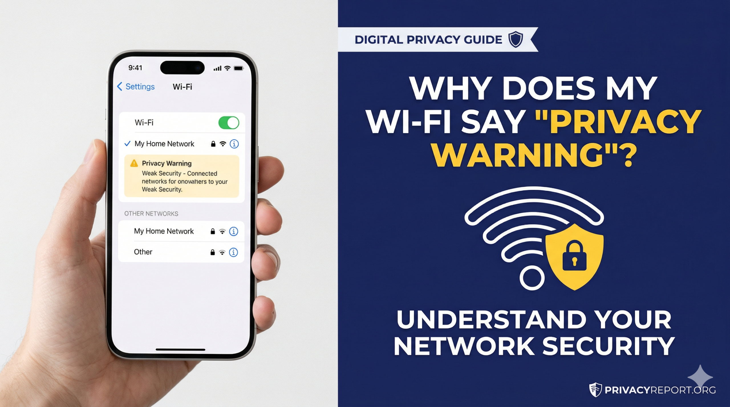 Understanding Wireless Security: What Does Privacy Warning Mean on Wi-Fi?
