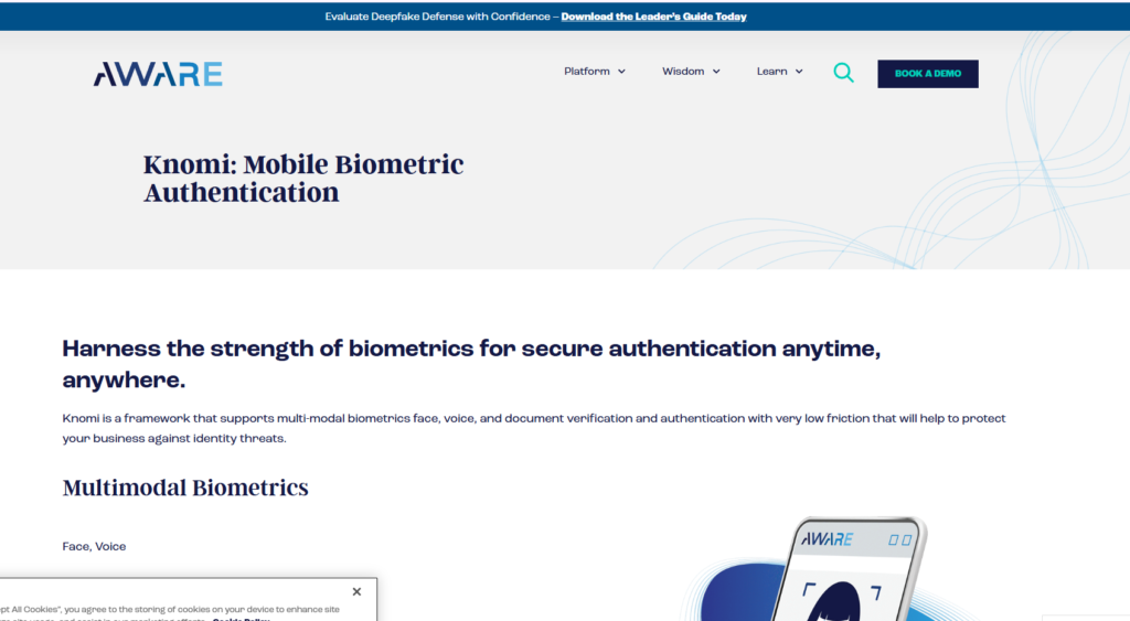 Aware Inc. — Knomi homepage