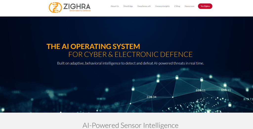 Zighra homepage