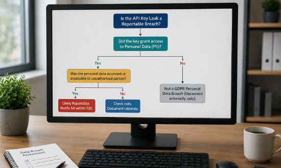 Compliance & Legal: Does an Exposed API Key Count as a Data Breach?