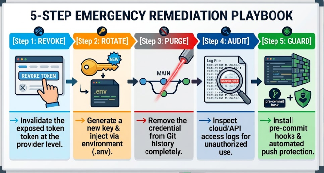 What to Do When a Secret Is Leaked: 5-Step Incident Response Playbook